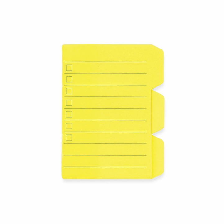 Hightide Sticky Tab Yellow — front view