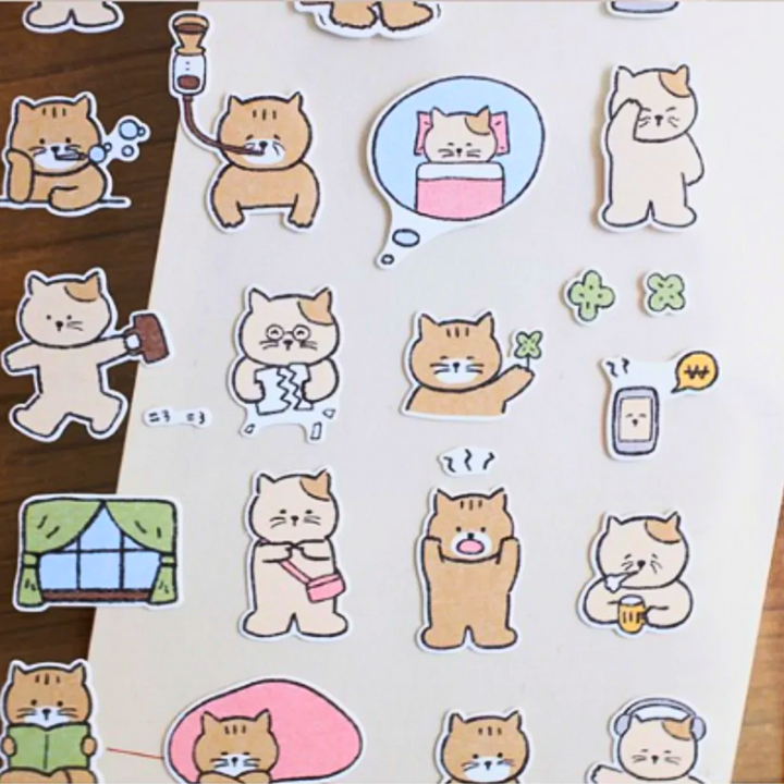Suatelier Daily Deco Sticker - goyomi &amp; goyami — side view