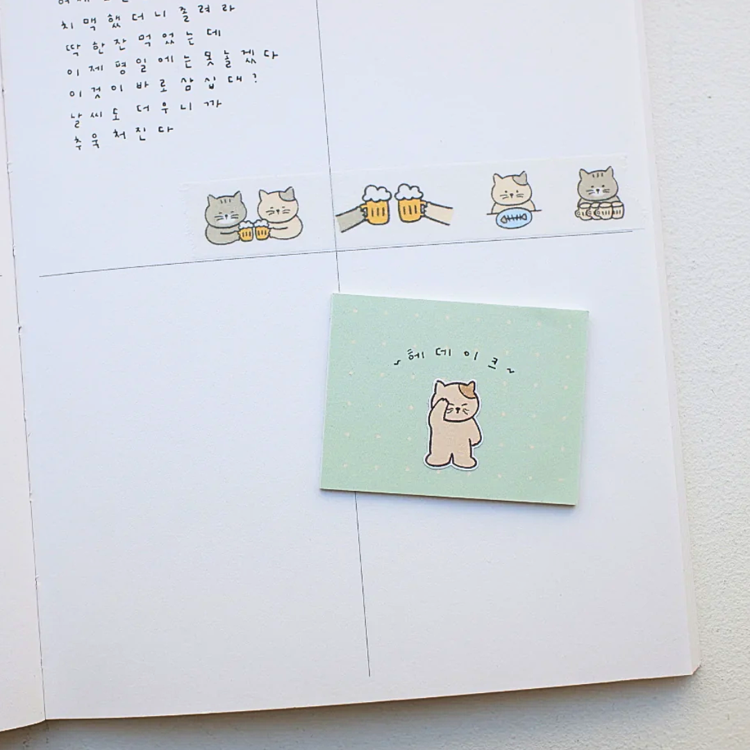 Suatelier Daily Deco Sticker - goyomi &amp; goyami — close-up