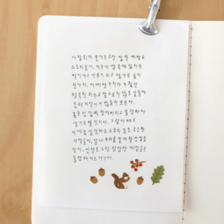 Suatelier Daily Deco Sticker - Little Forest — angle view