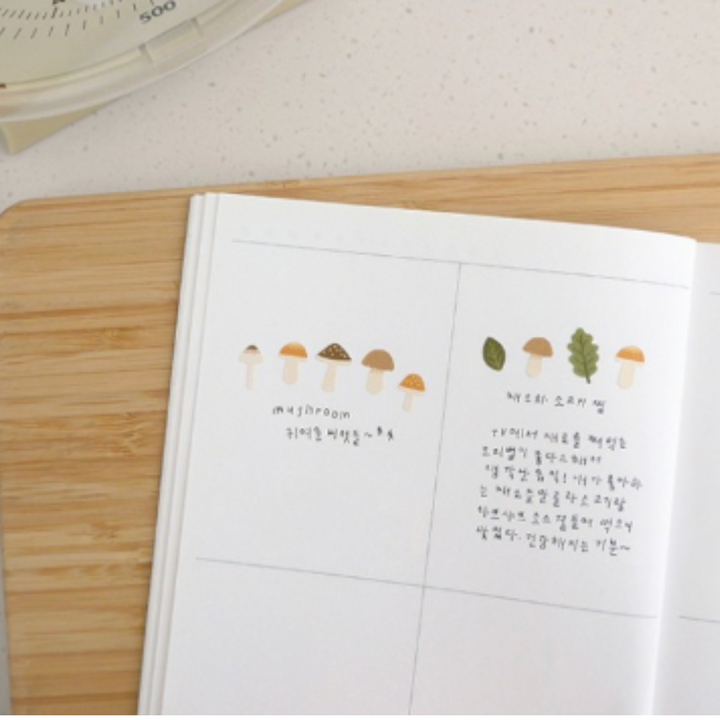 Suatelier Daily Deco Sticker - Little Forest — in use