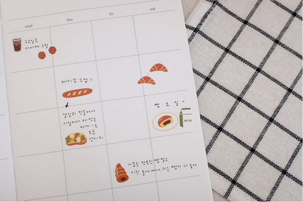 Load image into Gallery viewer, Suatelier Daily Deco Stickers -  Food Trip #7 Sticker
