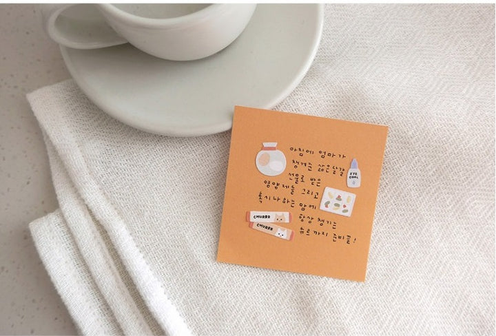 Suatelier Daily Deco Stickers in Sticker In My Bag — Suatelier decorative sticker — for journaling, planners and scrapbooking, at Cityluxe Singapore