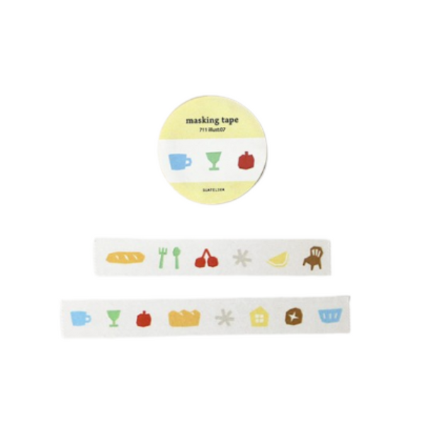 이미지를 갤러리 뷰어에 로드 , Suatelier Masking Tape - Illust.07
