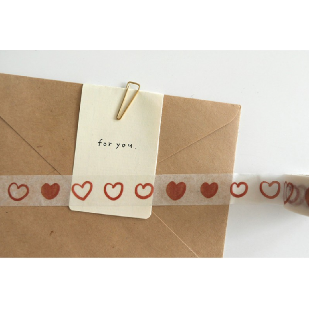 Suatelier Masking Tape in Illust.09 — Suatelier washi tape — decorative Japanese paper tape for journaling and craft, at Cityluxe Singapore