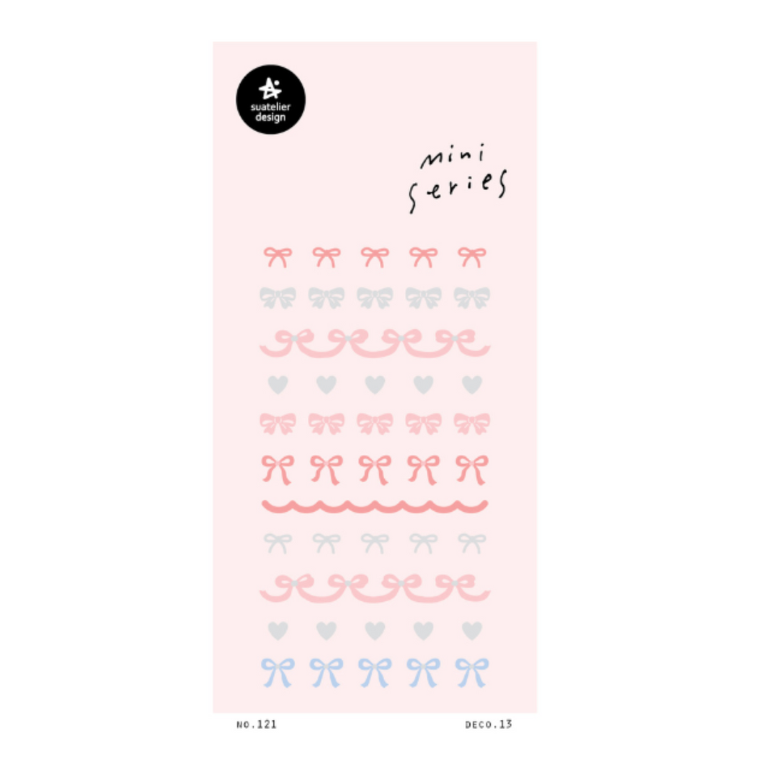 Suatelier Mini Series Sticker - Deco.13 Ribbon