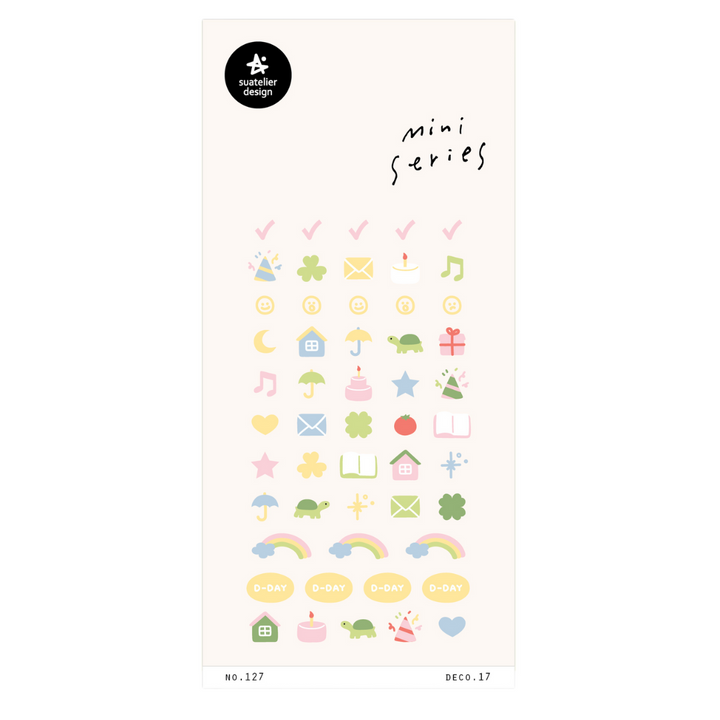 Suatelier Mini Series Sticker - Deco.17 (D-day) — front view