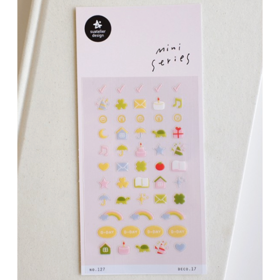 Suatelier Mini Series Sticker - Deco.17 (D-day) — detail view