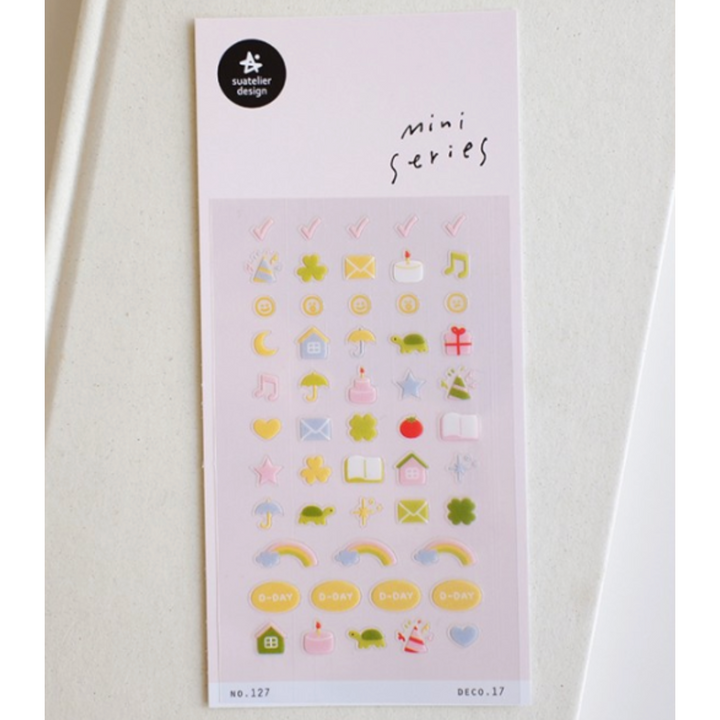 Suatelier Mini Series Sticker - Deco.17 (D-day) — detail view