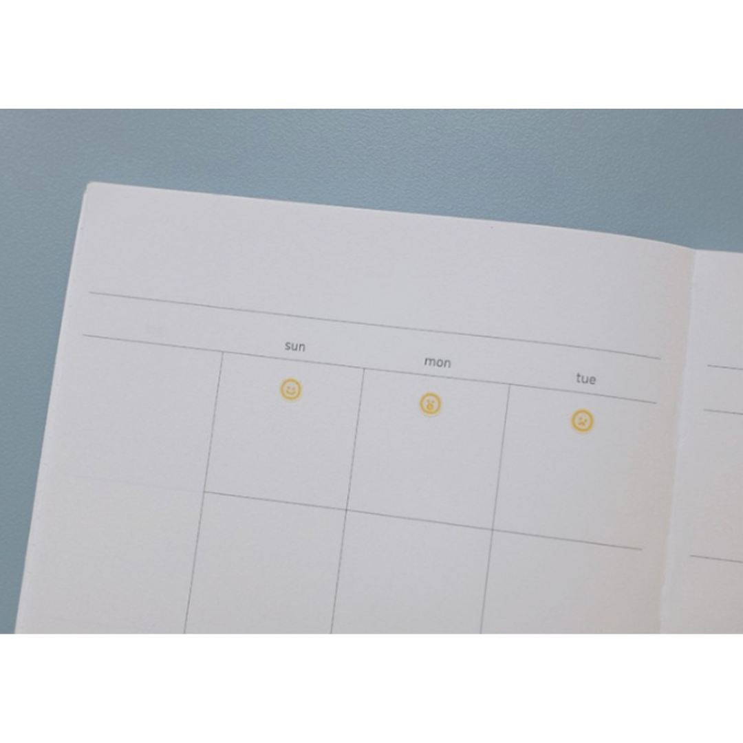Suatelier Mini Series Sticker - Deco.17 (D-day) — flat lay