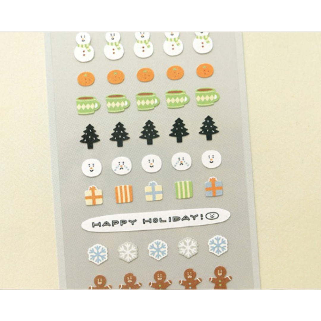 Suatelier Mini Series Sticker - Deco.19 (Christmas) — detail view