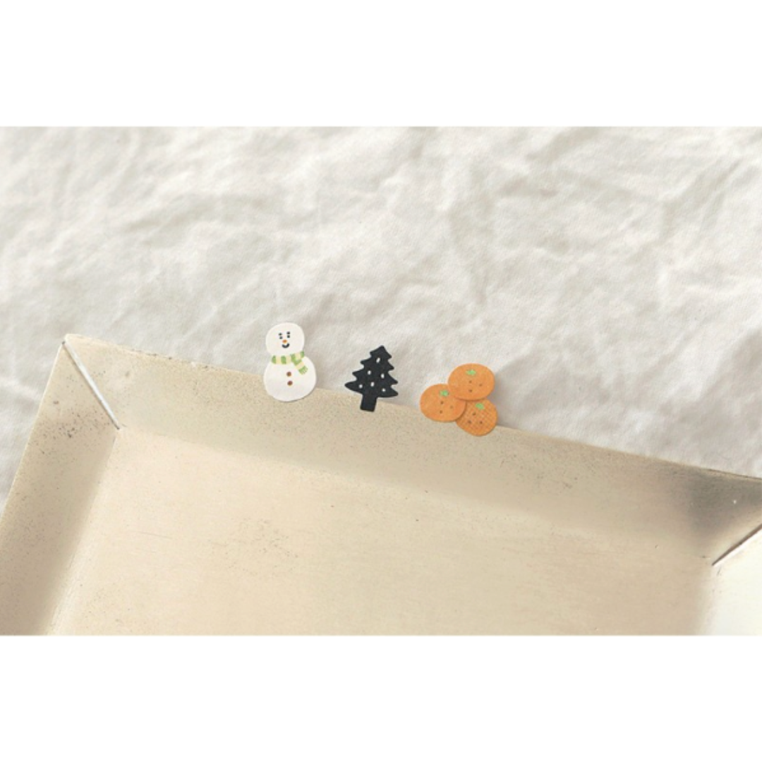 Suatelier Mini Series Sticker - Deco.19 (Christmas) — angle view