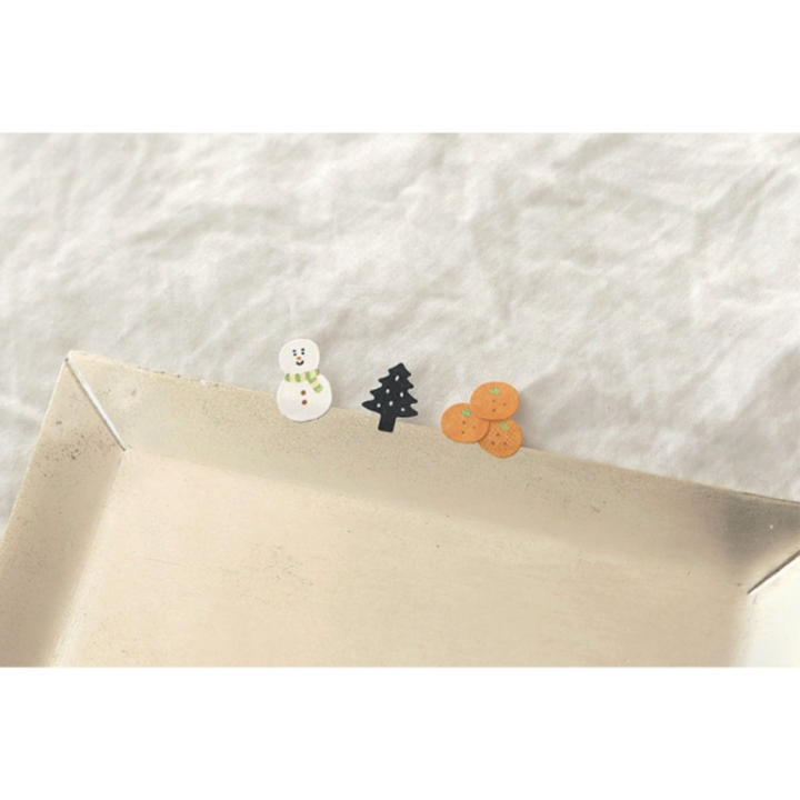 Suatelier Mini Series Sticker - Deco.19 (Christmas) — angle view