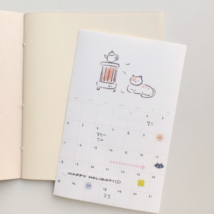 Suatelier Monthly Plan Sticker - Monthly Plan.04 — detail view