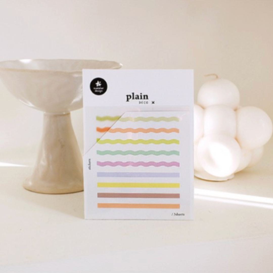 Suatelier Plain Deco Sticker - Plain.78 — side view