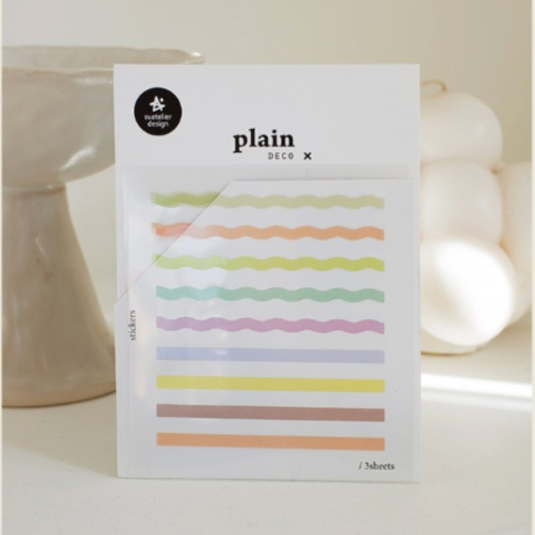 Suatelier Plain Deco Sticker - Plain.78 — detail view