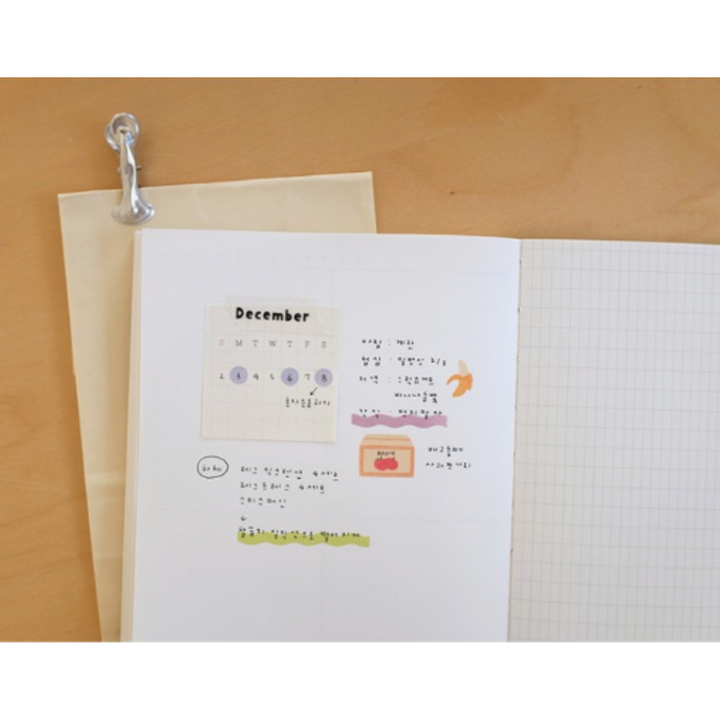 Suatelier Plain Deco Sticker - Plain.78 — flat lay