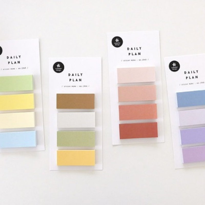 Suatelier Daily Plan Sticky Memo in 32 — Suatelier sticky memo — premium stationery and lifestyle, at Cityluxe Singapore