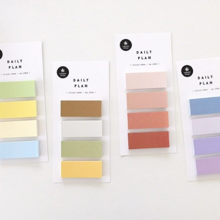 Suatelier Daily Plan Sticky Memo in 32 — Suatelier sticky memo — premium stationery and lifestyle, at Cityluxe Singapore