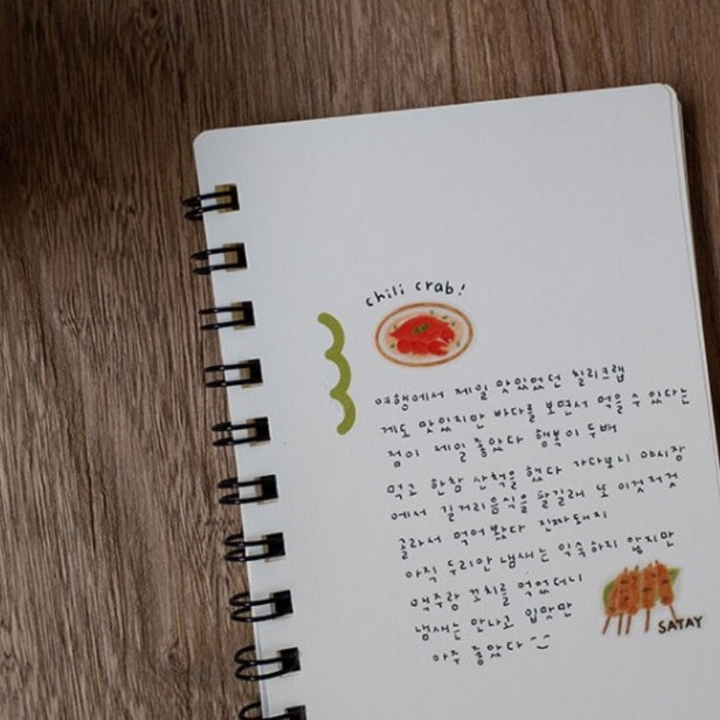 Suatelier Daily Deco Sticker - Trip to Singapore