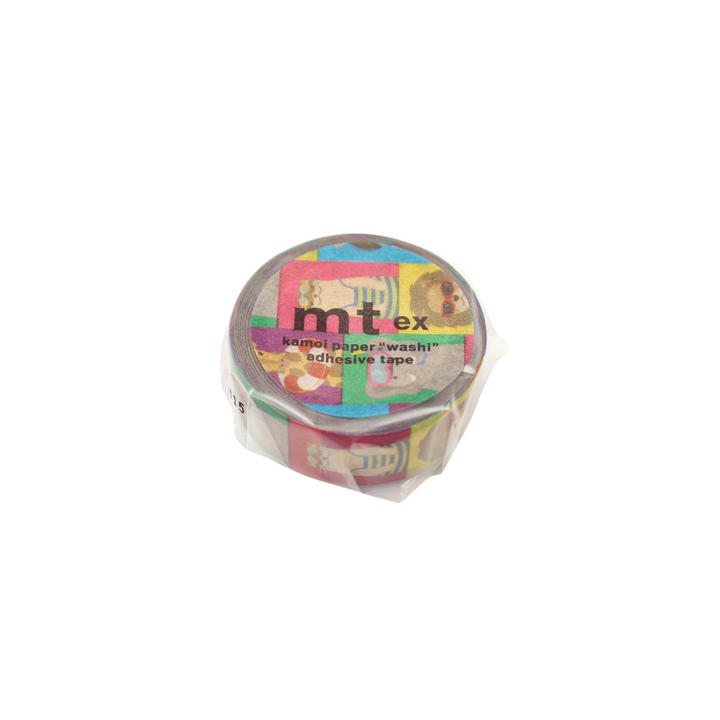 MT EX Washi Tape in Summer Outfit — MT Tape washi tape — decorative Japanese paper tape for journaling and craft, at Cityluxe Singapore