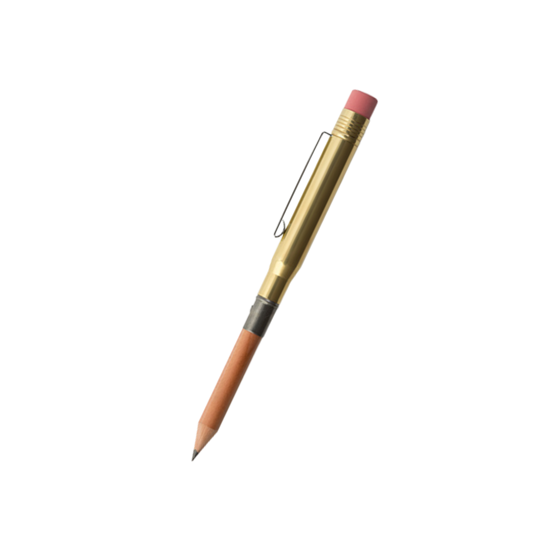 TRAVELER'S COMPANY Brass Pencil — TRAVELER'S COMPANY pencil — quality graphite writing pencil, at Cityluxe Singapore