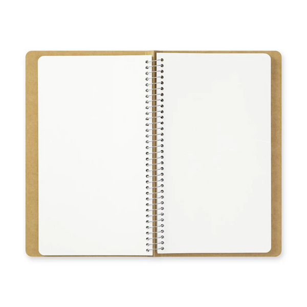 Load image into Gallery viewer, TRAVELER&#39;S COMPANY Spiral Ring Notebook (A5 Slim) Blank MD Paper White
