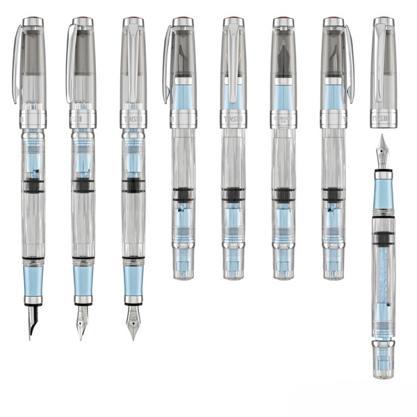 Load image into Gallery viewer, TWSBI Diamond 580 AL Fountain Pen - Iceberg
