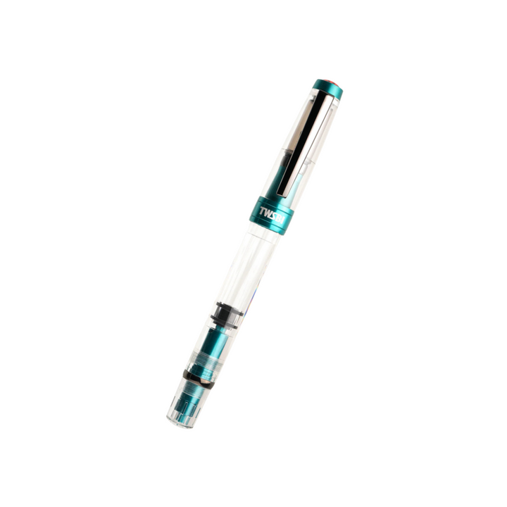 TWSBI Diamond 580 AL R Fountain Pen - Caribbean with Onyx
