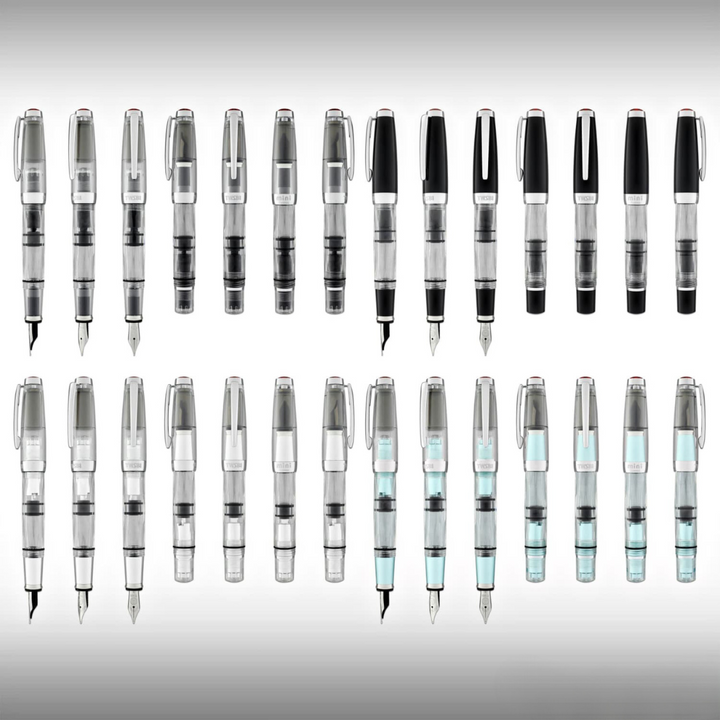 TWSBI Diamond Mini Fountain Pen Clear — TWSBI fountain pen — precision nib writing instrument, at Cityluxe Singapore stationery store
