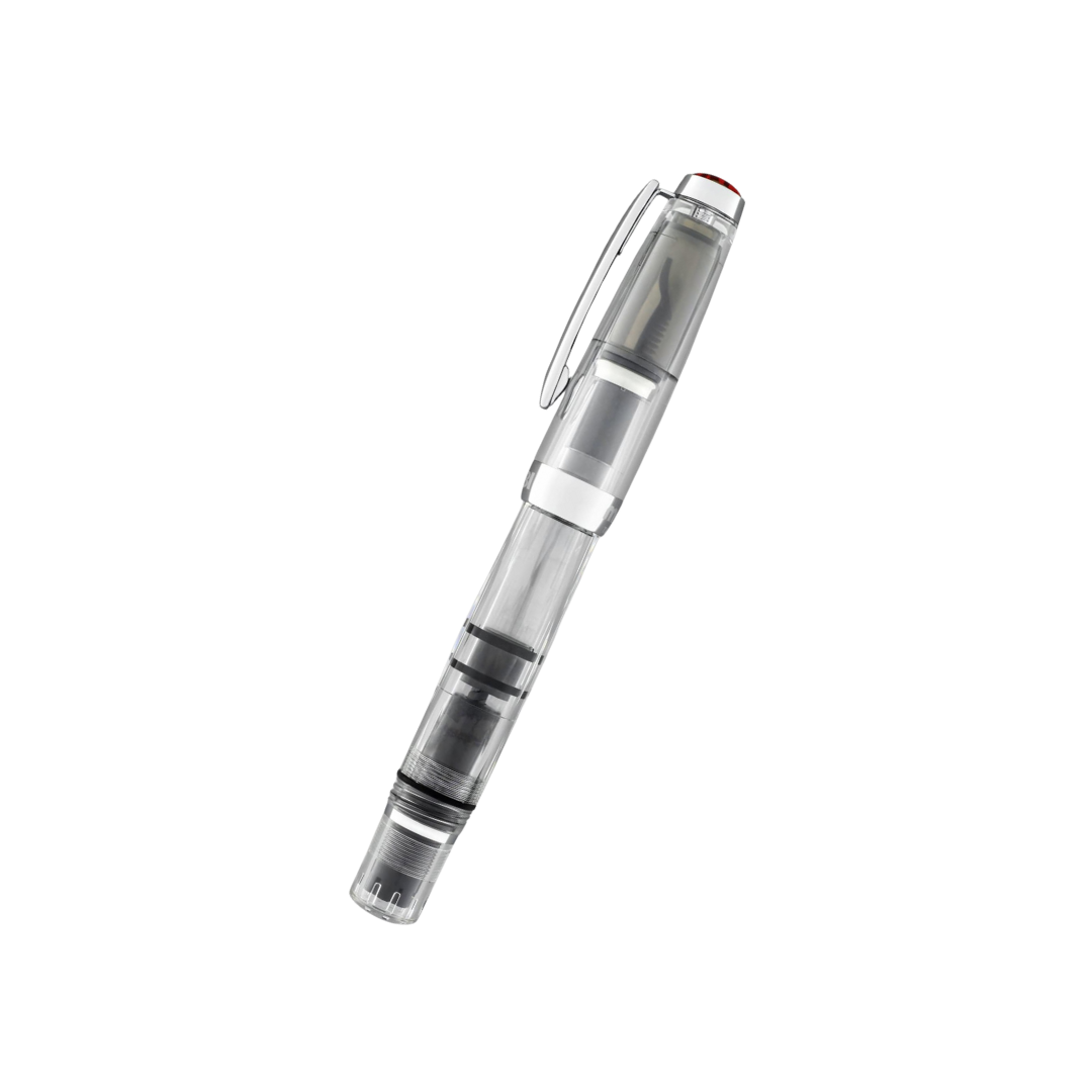 TWSBI Diamond Mini Fountain Pen Clear — TWSBI fountain pen — precision nib writing instrument, at Cityluxe Singapore stationery store