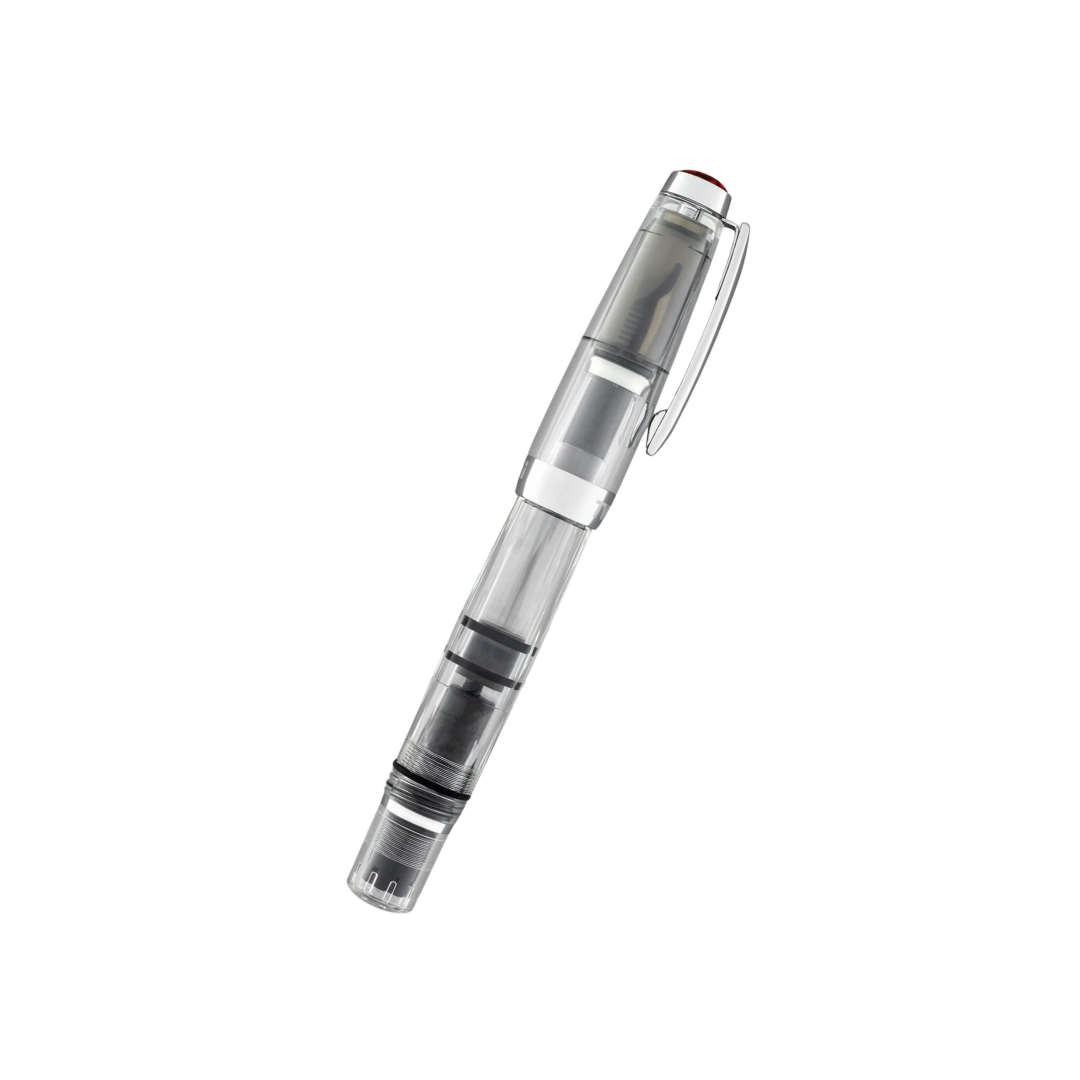 TWSBI Diamond Mini Fountain Pen Clear — TWSBI fountain pen — precision nib writing instrument, at Cityluxe Singapore stationery store