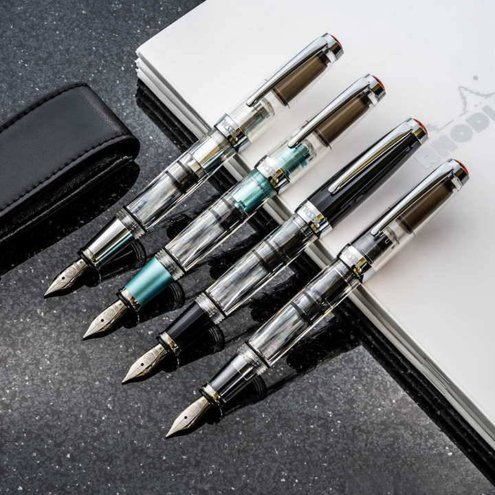 TWSBI Diamond Mini Fountain Pen Clear — TWSBI fountain pen — precision nib writing instrument, at Cityluxe Singapore stationery store