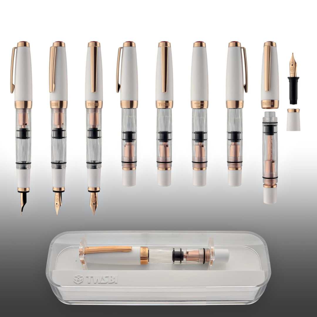 TWSBI Diamond Mini with Rose Gold Trim II Fountain Pen