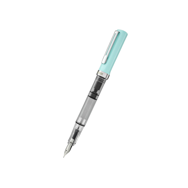 TWSBI ECO-T Fountain Pen Mint Blue — TWSBI fountain pen — precision nib writing instrument, at Cityluxe Singapore stationery store