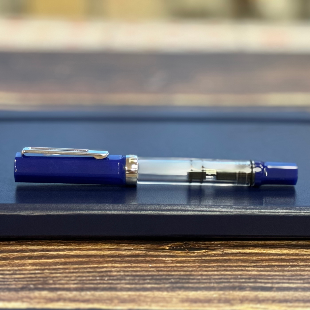 TWSBI ECO Fountain Pen in Dark Sapphire — TWSBI fountain pen — precision nib writing instrument, at Cityluxe Singapore stationery store