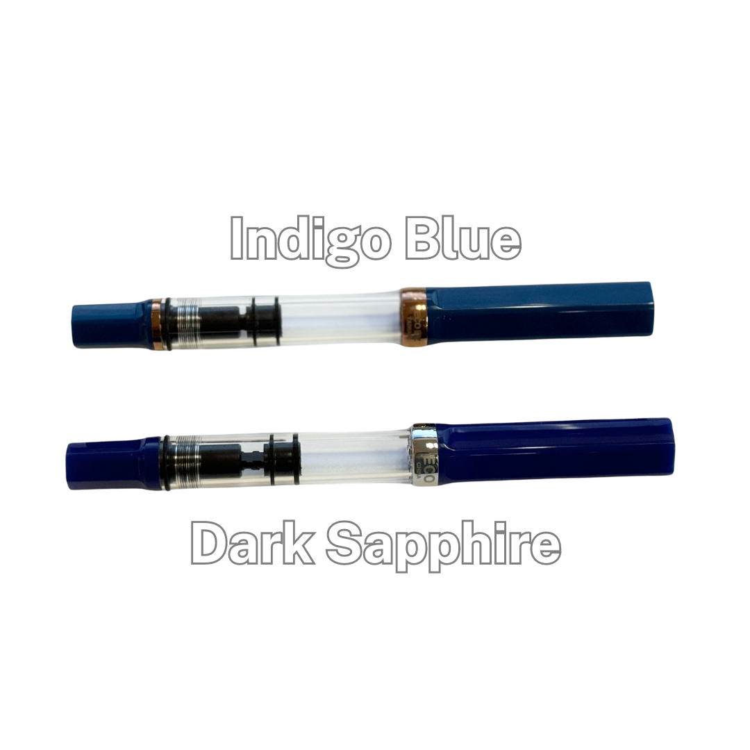 TWSBI ECO Fountain Pen in Dark Sapphire — TWSBI fountain pen — precision nib writing instrument, at Cityluxe Singapore stationery store