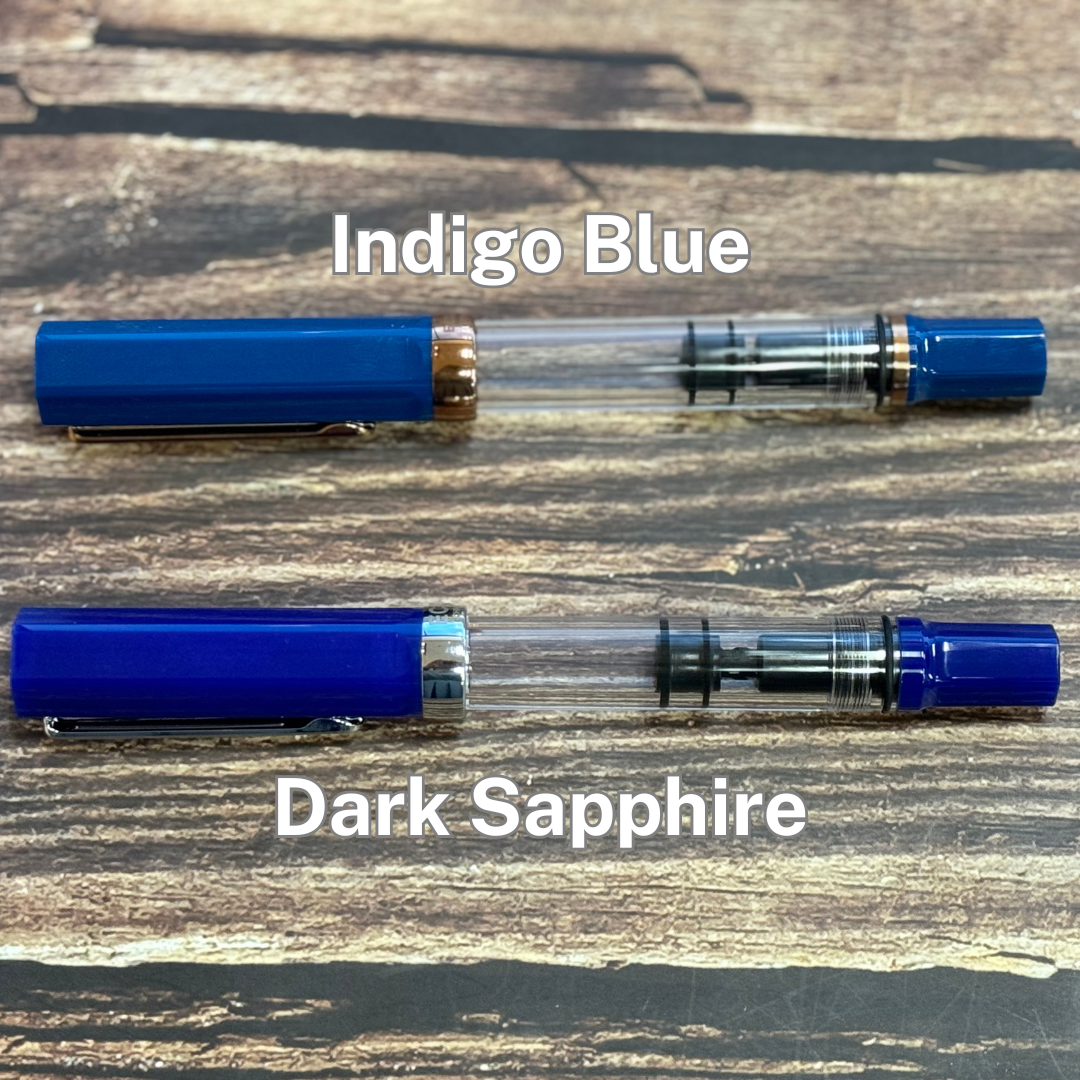 TWSBI ECO Fountain Pen in Dark Sapphire — TWSBI fountain pen — precision nib writing instrument, at Cityluxe Singapore stationery store