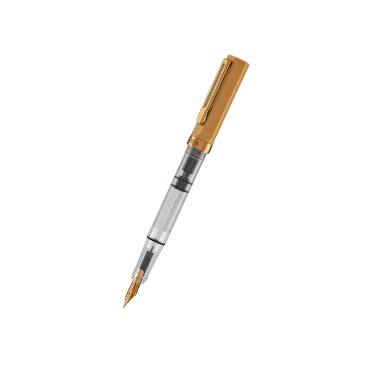 TWSBI ECO Fountain Pen in Caffe &amp; Bronze — TWSBI fountain pen — precision nib writing instrument, at Cityluxe Singapore stationery store