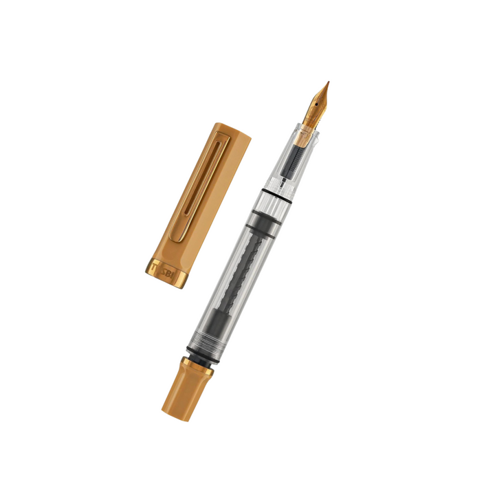 TWSBI ECO Fountain Pen in Caffe &amp; Bronze — TWSBI fountain pen — precision nib writing instrument, at Cityluxe Singapore stationery store