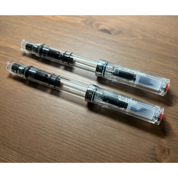 TWSBI ECO Fountain Pen in Clear — TWSBI fountain pen — precision nib writing instrument, at Cityluxe Singapore stationery store