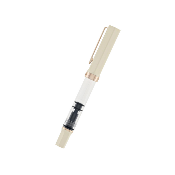 Load image into Gallery viewer, TWSBI ECO Fountain Pen - Creme with Rose Gold
