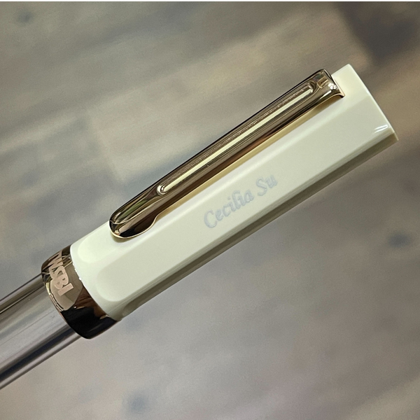 Load image into Gallery viewer, TWSBI ECO Fountain Pen - Creme with Rose Gold
