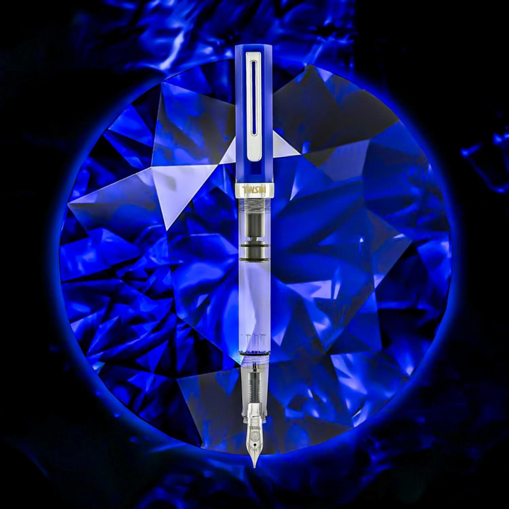 TWSBI ECO Fountain Pen in Dark Sapphire — TWSBI fountain pen — precision nib writing instrument, at Cityluxe Singapore stationery store