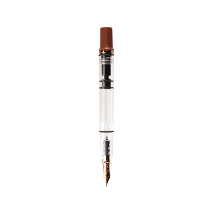 TWSBI ECO Fountain Pen in Espresso with Bronze Trim — TWSBI fountain pen — precision nib writing instrument, at Cityluxe Singapore stationery store