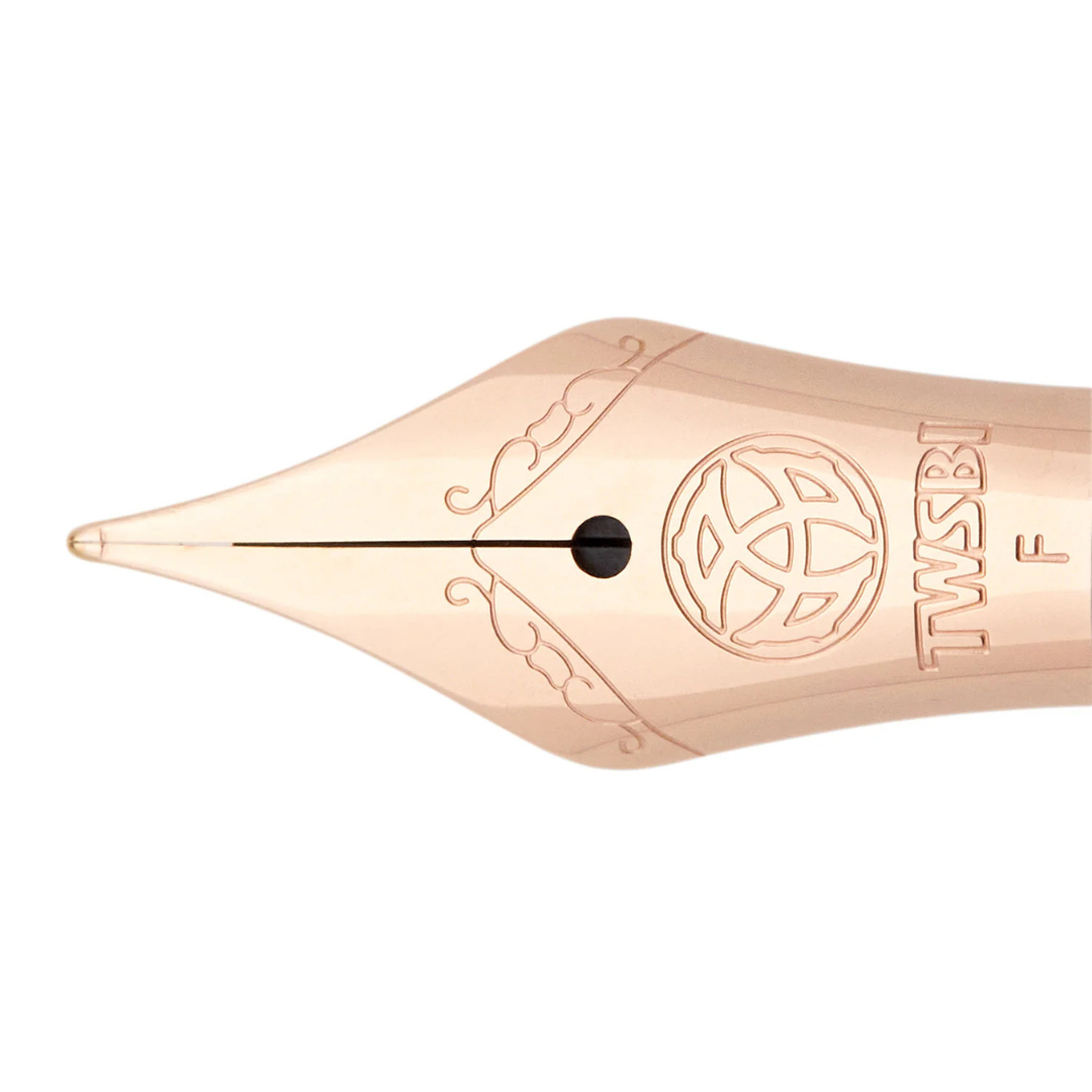 TWSBI ECO Fountain Pen in Espresso with Bronze Trim — TWSBI fountain pen — precision nib writing instrument, at Cityluxe Singapore stationery store