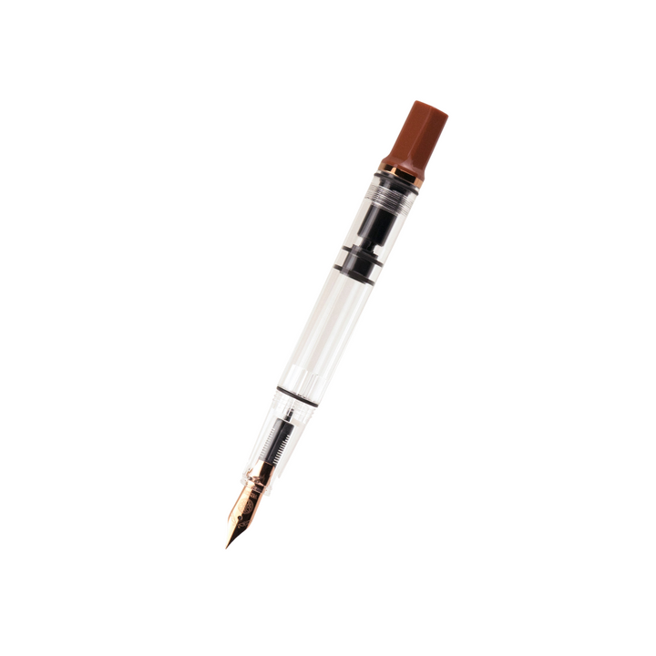 TWSBI ECO Fountain Pen in Espresso with Bronze Trim — TWSBI fountain pen — precision nib writing instrument, at Cityluxe Singapore stationery store