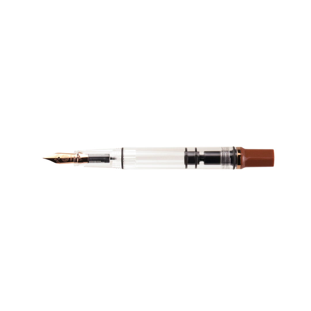 TWSBI ECO Fountain Pen in Espresso with Bronze Trim — TWSBI fountain pen — precision nib writing instrument, at Cityluxe Singapore stationery store