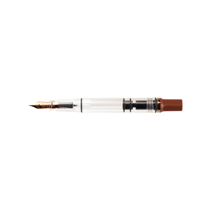 TWSBI ECO Fountain Pen in Espresso with Bronze Trim — TWSBI fountain pen — precision nib writing instrument, at Cityluxe Singapore stationery store
