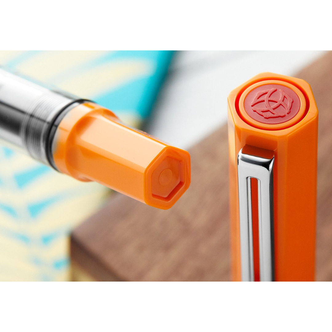 TWSBI ECO Fountain Pen in Heat — TWSBI fountain pen — precision nib writing instrument, at Cityluxe Singapore stationery store
